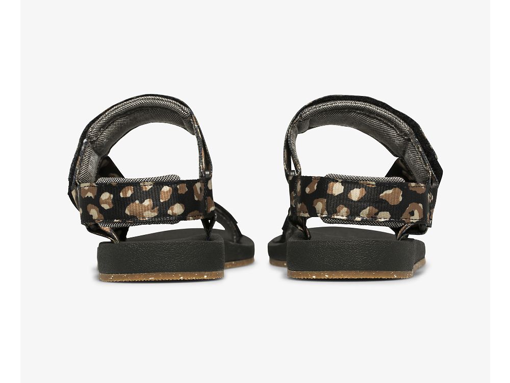 Keds Trio Eco Sandal with Tencel™ Sandaler Dame Leopard | NO-92783