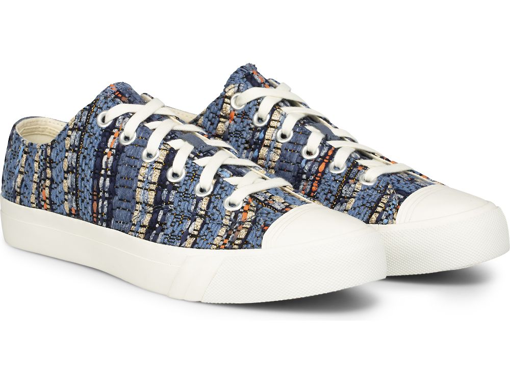 Keds Woven Royal Lo Joggesko Herre Blå | NO-64630