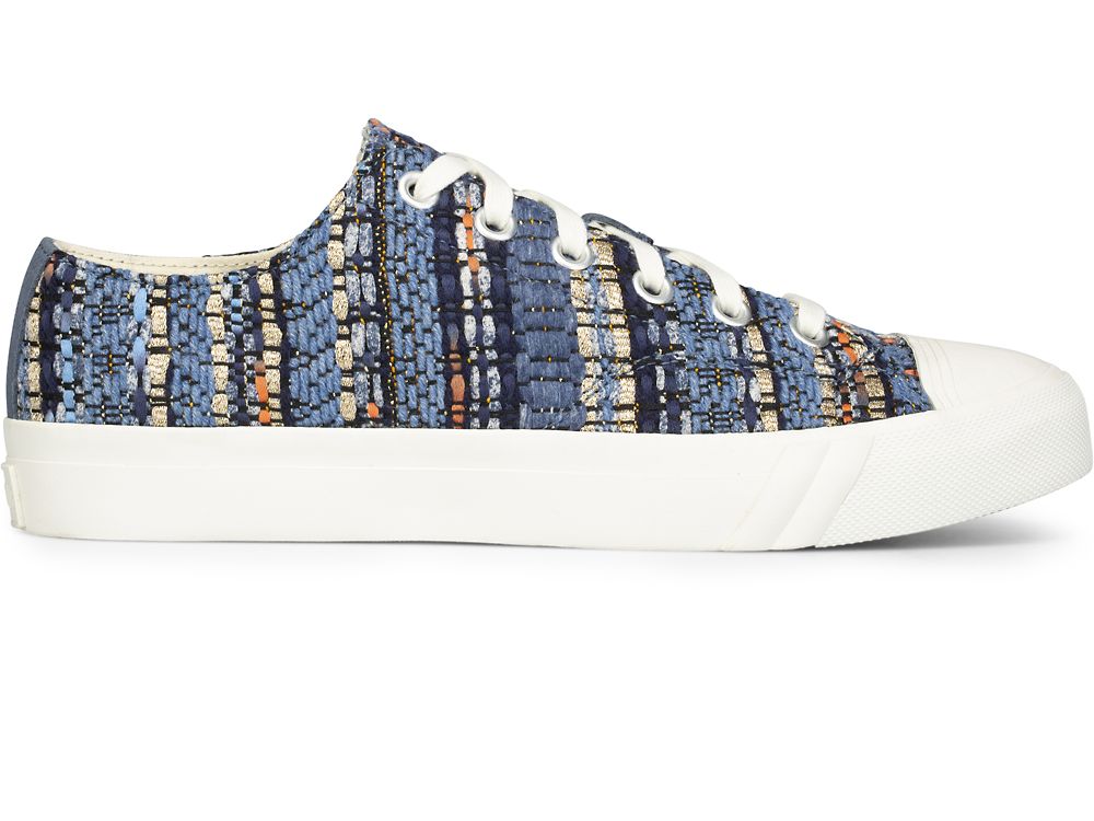 Keds Woven Royal Lo Joggesko Herre Blå | NO-64630